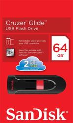 SanDisk 64GB USB2.0 Cruzer Glide Flash Pen