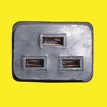 Netzkabel CH 10m schwarz Typ C19/cut end, 1,5mm²