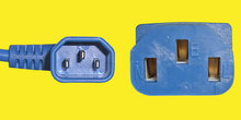 Verl.kabel C13/C14 90º 1,5m blau, 1mm²