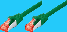 Kat.6 S/FTP-Patchkabel, grün 1,5m