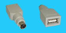 4F/MD6M USB-A auf PS/2 Adapter