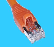 UNINET Kat.6 S/FTP-Patchkabel orange 0,5m