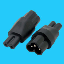 Adapter IEC60320 Stecker C6 auf Buchse C7