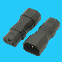 Netz Adapter C14 Stecker auf C13 Buchse