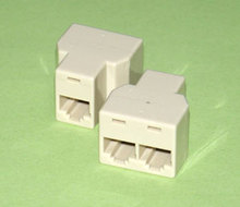 8P8C Y-Modularadapter RJ45, 1:1