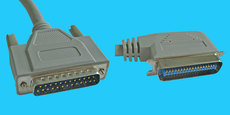 D25M/C36M 6,0m Druckerkabel abgew. "Links"