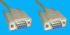 9F/9F 10m RS232 Nullmodemkabel
