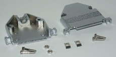 D-Sub 25-pol.  Metall-Gehäuse