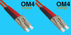 FO-Kabel 50/125u duplex LC-LC orange 1,5m OM4
