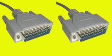 25M/25M 8,0m serielles Druckerkabel