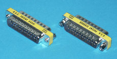 D25M/M Slimline Gender-Changer, 25-pin